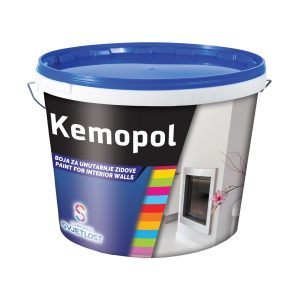 Boja za zidove CHROMOS SVJETLOST KEMOPOL BIJELI 15 L