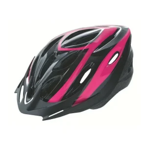 BICIKLISTIČKA KACIGA BTA-RIDER/54-58CM/CRNO RUŽIČASTA,REGULACIJA,19RUPA