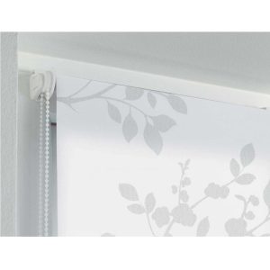 ROLO ZAVJESA SB ROLO/BIJELA SA BEŽ CVJETOVIMA SBX6108/150X170