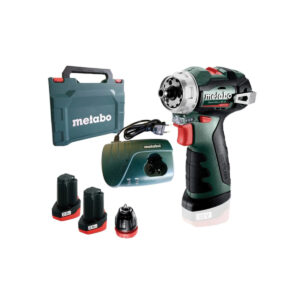 METABO ODVIJAČ AKU "POWERMAXX" BS BL Q 12V 2X2AH LI-POWER; PUNJAČ LC 40